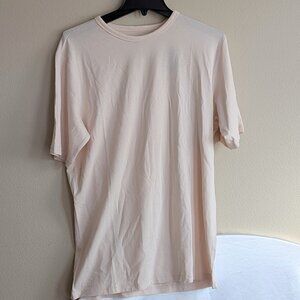 New Kenneth Cole New York Men's Tee T-Shirt Beige Medium